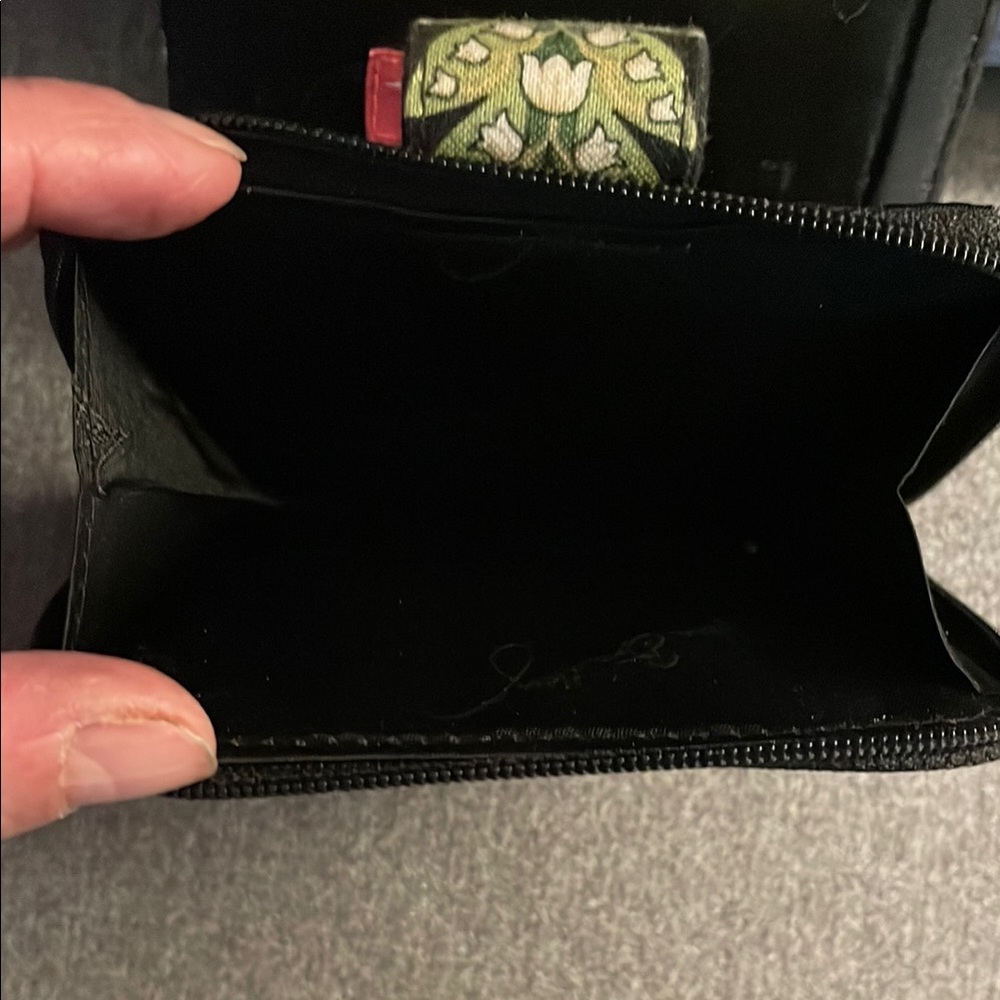 Vera Bradley Navy Quilted Wallet - Picture 4 of 4